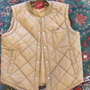 Male Arizona Jean Puffy Tan Vest